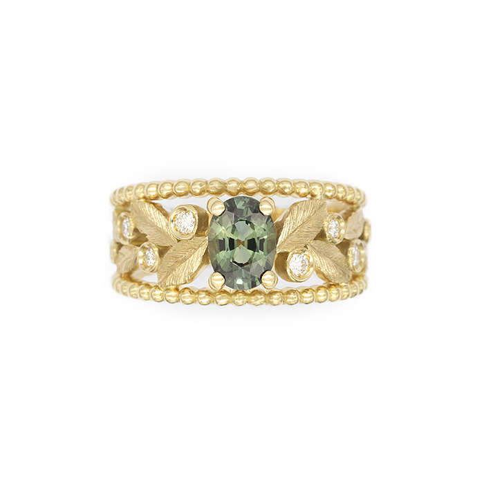 bague-rameau-olivier-band-ring-sur-mesure-or-jaune-saphir-teal-diamants-60170794