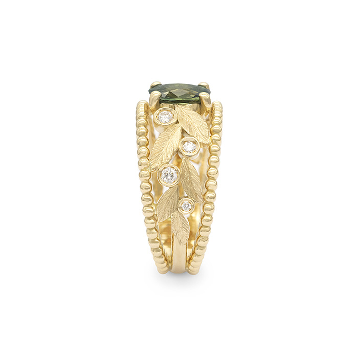 bague-rameau-olivier-band-ring-sur-mesure-or-jaune-saphir-teal-diamants-f9c1d51d