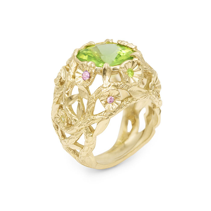 bague-boule-foret-enchantee-or-jaune-peridot-saphirs-roses-verts-b8b4ff41